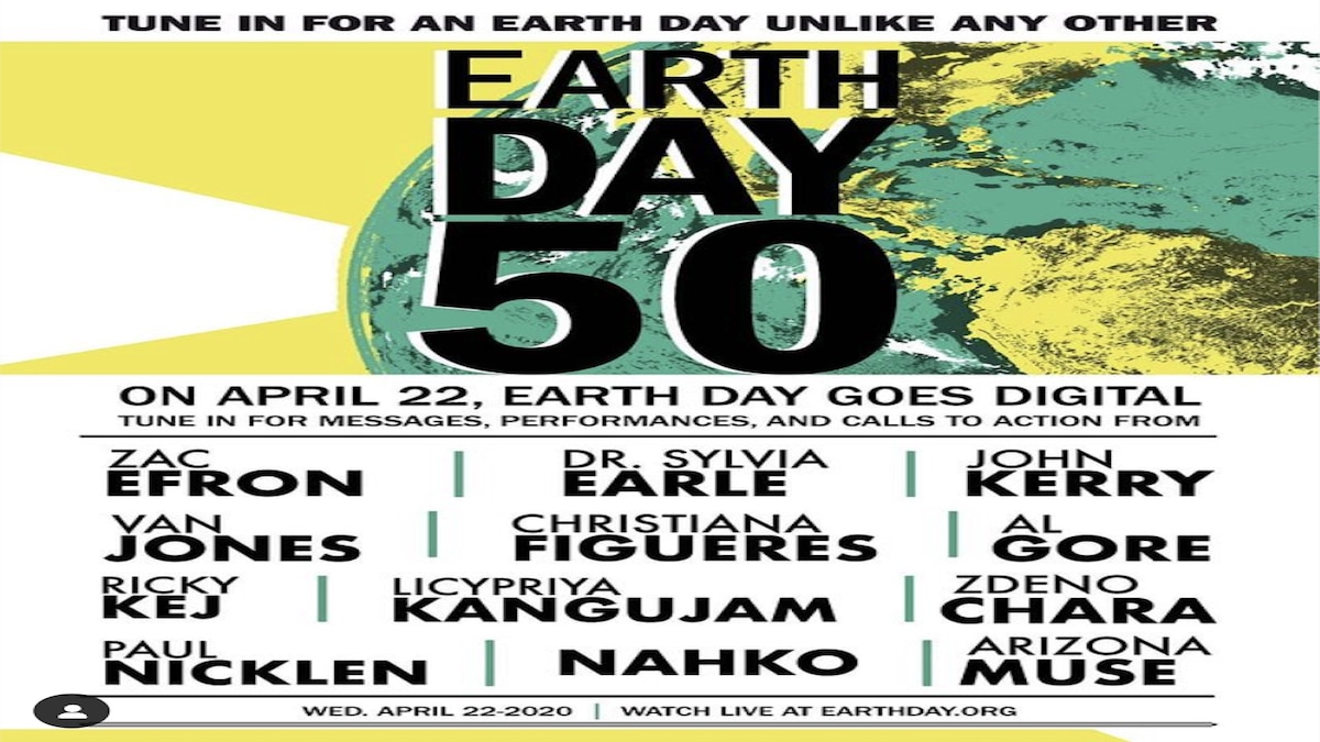 The Earth Day Network announced the first ever Digital Earth Day.