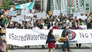 1,000+ March Against the Northern Gateway Tar Sands Pipeline in Vancouver