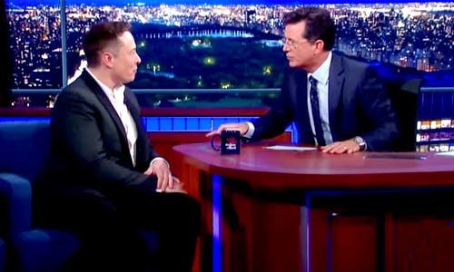 Stephen Colbert to Elon Musk: Are You a Superhero or Supervillain?