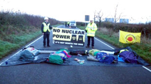 Four Arrested in Protest of Proposed Nuke Plant