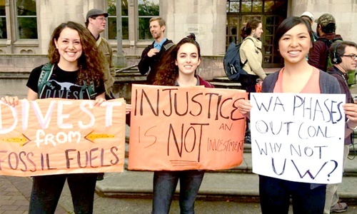 Victory! University of Washington Divests from Coal