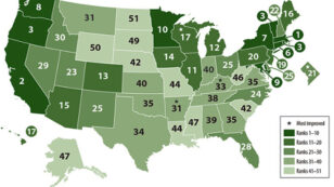 10 Most Energy Efficient States