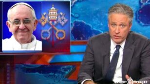 Jon Stewart Slams GOP for Criticizing Pope’s ‘Call for Environmental Consciousness’