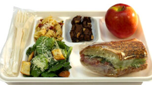 Schools Ditch Styrofoam Lunch Trays for Compostable Plates