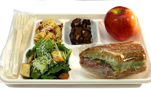 Schools Ditch Styrofoam Lunch Trays for Compostable Plates