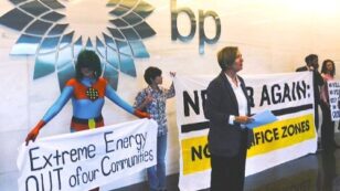 6 Arrested at BP Headquarters in Week of Action for Gulf Oil Spill Anniversary