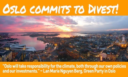 Oslo Becomes First Capital City in the World to Divest From Fossil Fuels