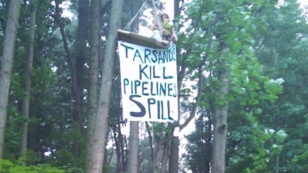 Tree-Sitter Opts for Jail Time to Highlight Injustice of Tar Sands Industry