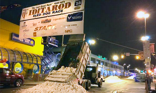 Snow Trucked in for Iditarod, Ski Resorts Remain Closed as February Experienced Most Extreme Weather in History