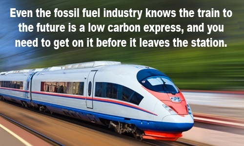 It’s Time to Jump on the Train to the Future: All Aboard the Low Carbon Express