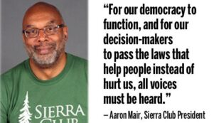Sierra Club President: ‘To Protect Our Environment and Our Communities, We Must Protect Our Democracy’