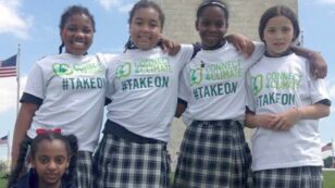 School Kids Weigh in on Helping the Planet at Earth Day Festivities in DC