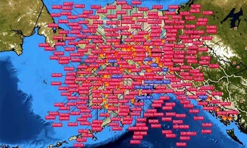 300+ Wildfires Rage in Alaska