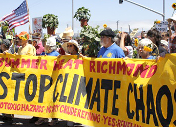 208 Arrested Protesting Climate Chaos and Big Oil at Chevron Refinery