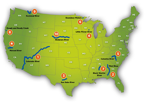 America’s Most Endangered Rivers of 2013