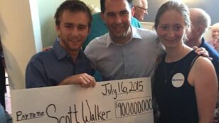 Scott Walker Punked With $900M Check From Koch Brothers