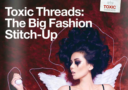 Toxic Threads—Greenpeace Exposes Hazardous Chemicals in High Street Fashion Brands