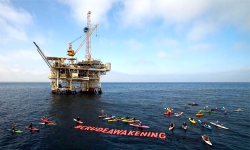 Activists Take to the Sea to Help Stop Future Oil Spills
