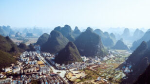 China Bulldozes Mountains to Expand Cities