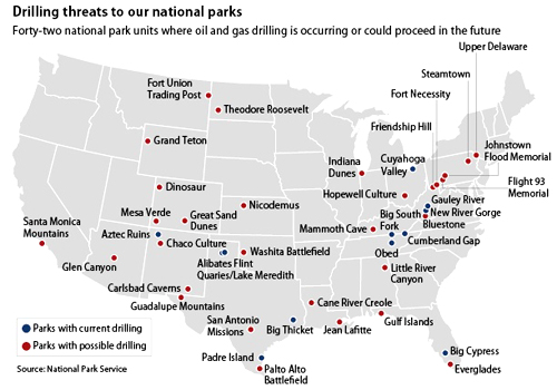 America’s National Parks Threatened by Oil and Gas Development
