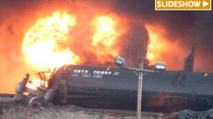 Thousands of Crude Oil Gallons Spill Into James River as Train Derails in Virginia