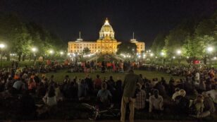Enbridge Line 3 Opponents Camp at Minnesota Capitol to Protest Oil Pipeline