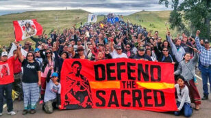 Sacred Burial Grounds Destroyed, Judge Halts Construction on Portion of Dakota Access Pipeline