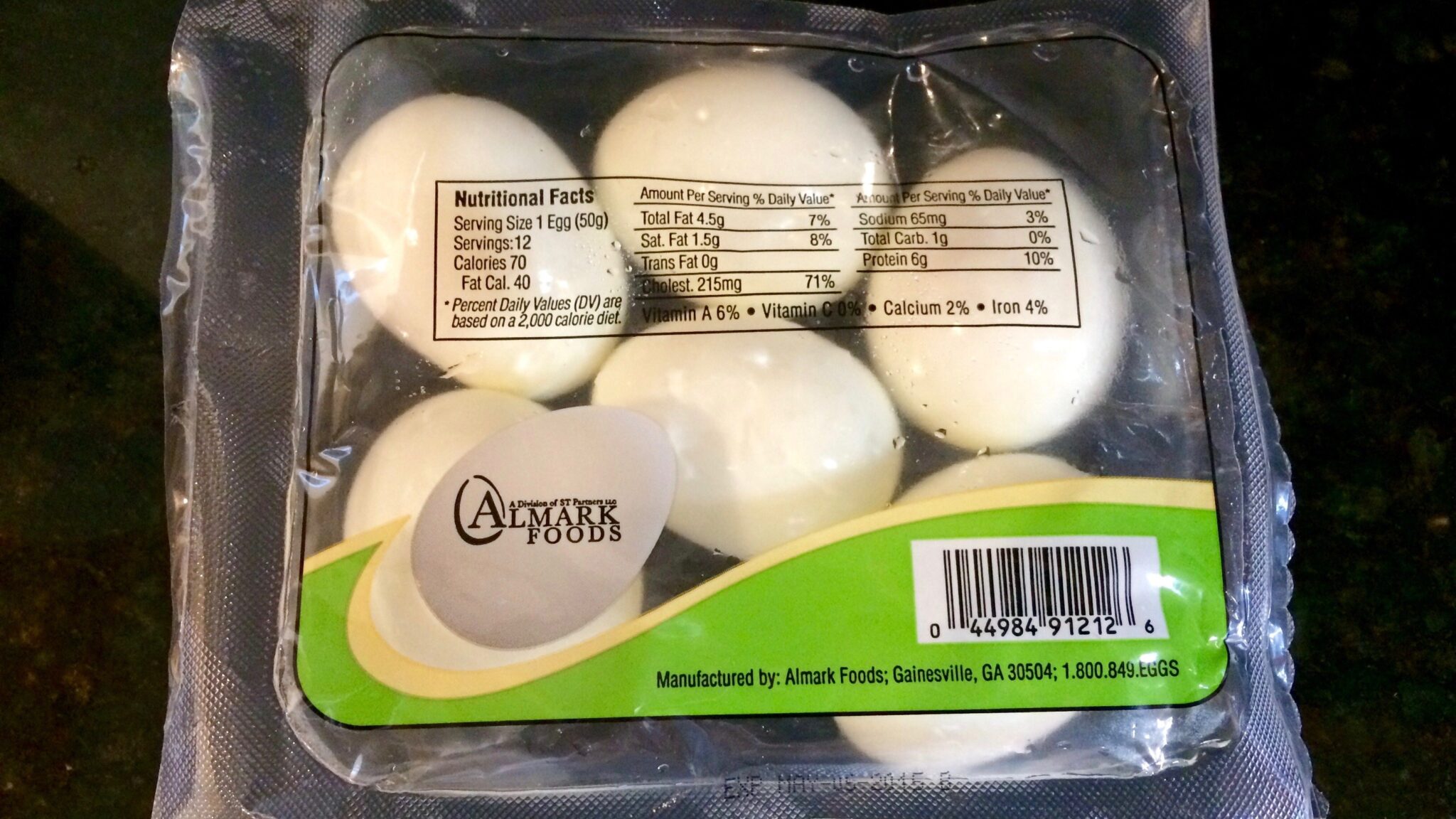 Packaged Hard-Boiled Eggs Linked to 7 Listeria Infections, Including 1 Death