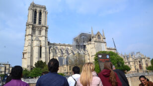 Lead Decontamination Closes Streets Around Notre Dame Cathedral