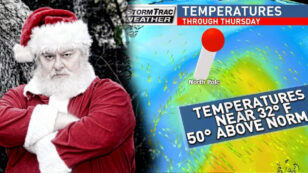 Sorry, Santa: North Pole Temps Could Climb 50 Degrees Above Normal
