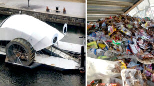 Solar-Powered Water Wheels Prevented 1 Million Pounds of Trash From Entering Baltimore Harbor