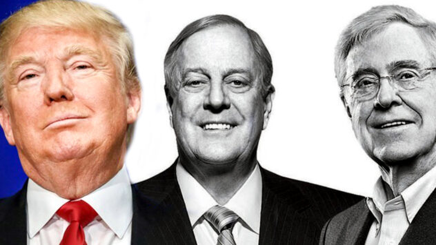 Does Trump Even Know the Koch Brothers Are Pulling His Strings?