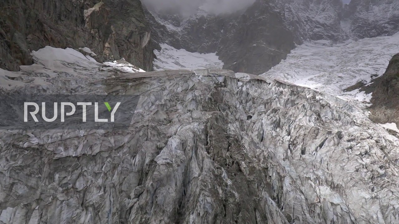 Massive Mont Blanc Glacier in Danger of Collapsing Soon