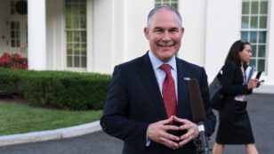 Pruitt to Restrict Use of Scientific Data in EPA Policymaking