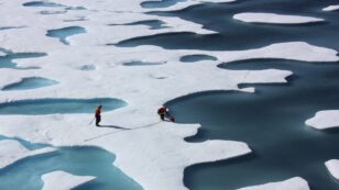 Warm Waters Under Arctic Ice a ‘Ticking Time Bomb’