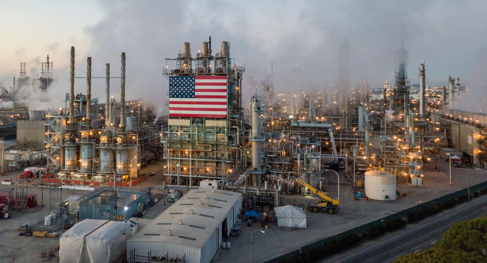 Marathon Petroleum Corp's Los Angeles Refinery in Carson, California.