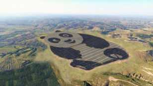 100 Panda-Shaped Solar Farms Are Being Built in China