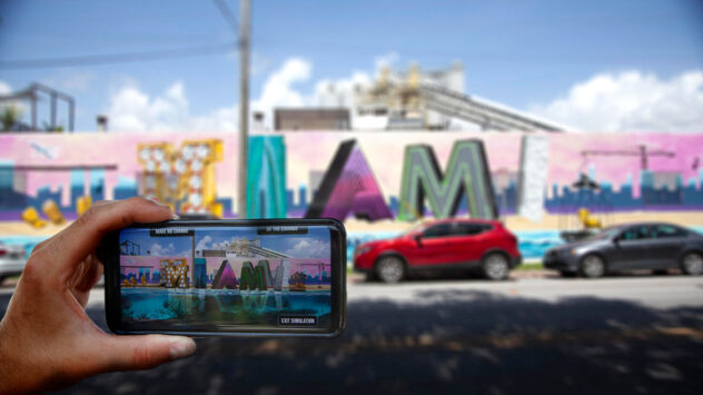 Street Art and Augmented Reality Get Real About Climate in Miami