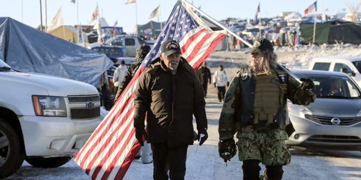 Veterans at Standing Rock Heading to Flint Next