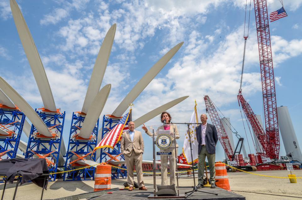 First Offshore Wind Farm in U.S. Begins Final Construction Phase
