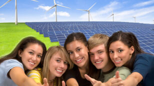 Teenagers See Renewables as Fuel of Their Generation