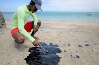 Massive Oil Spill Turns Brazil’s Beaches Black, Kills Marine Life, Threatens Communities