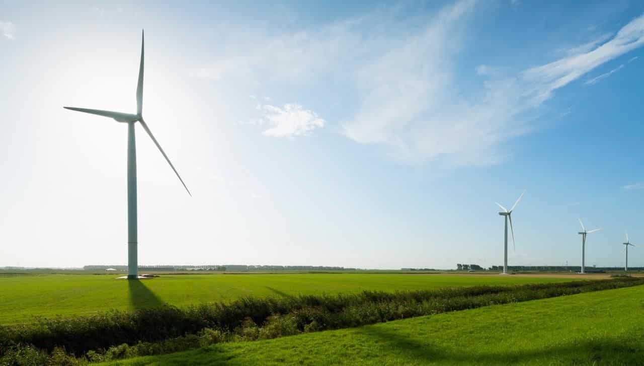 Wind turbines carbon offset programs