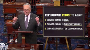 Senate Dems Vote ‘Present’ on Green New Deal to Foil McConnell’s Ploy