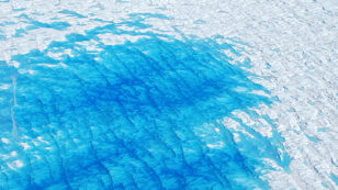 Lakes on Greenland Ice Sheet Drain in Chain Reaction, Destabilizing Sheet and Raising Sea Levels