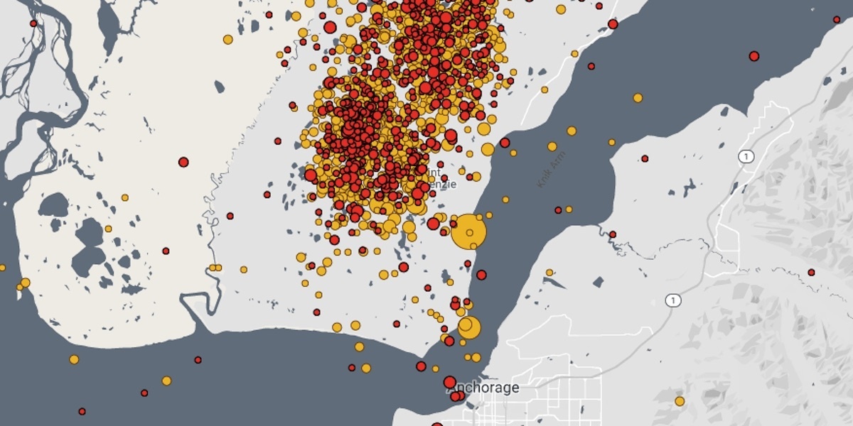 Nearly 1,400 Aftershocks Rattle Alaska After 7.0 Earthquake - EcoWatch