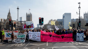 100+ Arrested in London Extinction Rebellion Protests