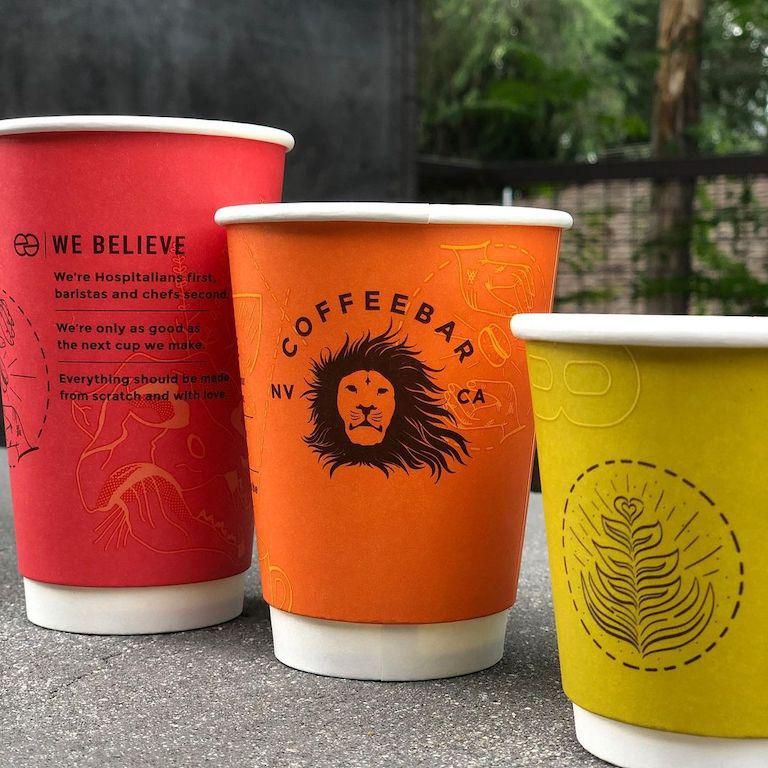 recyleable Coffe cups 
