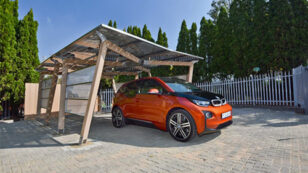 BMW South Africa Unveils Solar Carport to Charge Electric Vehicles