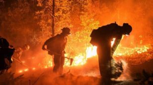 Large Wildfires Scorch Forests in Drought-Stricken Southwest